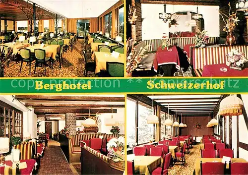 AK / Ansichtskarte Heiligenkirchen Berghotel Schweizerhof Kat. Detmold