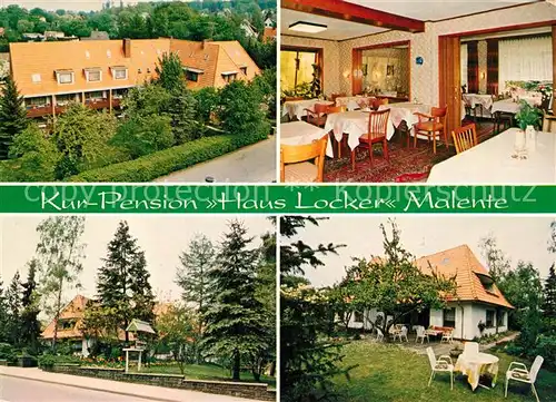 AK / Ansichtskarte Malente Gremsmuehlen Kur Pension Haus Locker Kat. Malente