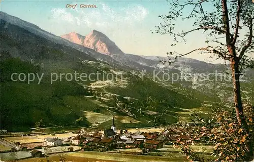 AK / Ansichtskarte Bad Gastein Dorfblick Kat. Bad Gastein