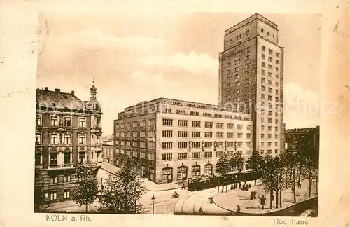 AK / Ansichtskarte Koeln Rhein Hochhaus  Kat. Koeln