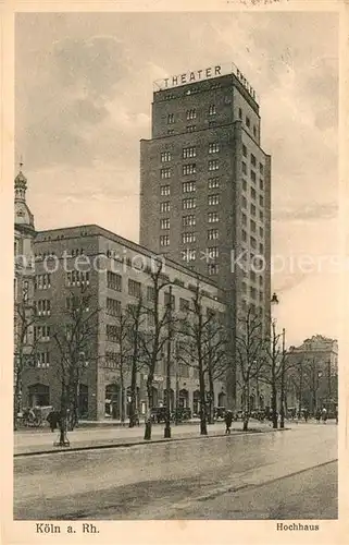 AK / Ansichtskarte Koeln Rhein Hochhaus Kat. Koeln