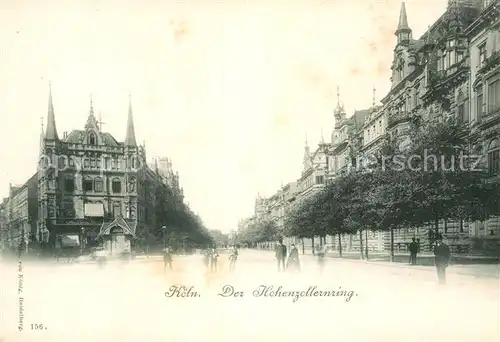 AK / Ansichtskarte Koeln Rhein Hohenzollernring Kat. Koeln