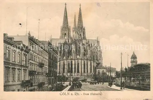 AK / Ansichtskarte Coeln Rhein Dom Kat. Koeln