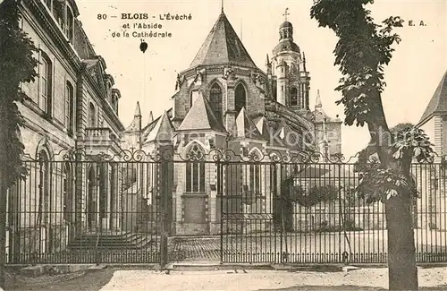 AK / Ansichtskarte Blois Loir et Cher Eveche Abside de la Cathedrale Kat. Blois