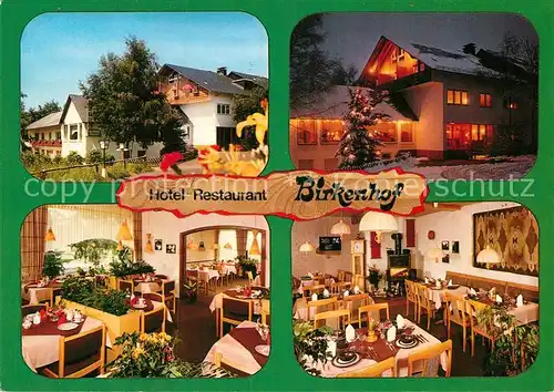 AK / Ansichtskarte Klosterkumbd Hotel Restaurant Birkenhof Kat. Klosterkumbd