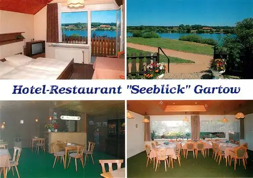 AK / Ansichtskarte Gartow Elbe Hotel Restaurant Seeblick Kat. Gartow