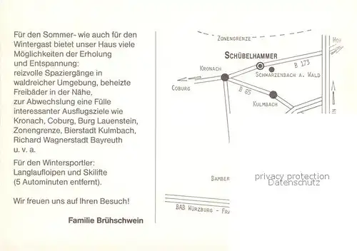 AK / Ansichtskarte Schwarzenbach Wald Gasthof Pension zur Muehle Kat. Schwarzenbach a.Wald