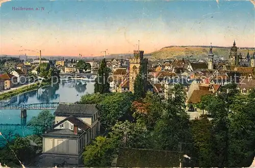 AK / Ansichtskarte Heilbronn Neckar Stadtpanorama Kat. Heilbronn