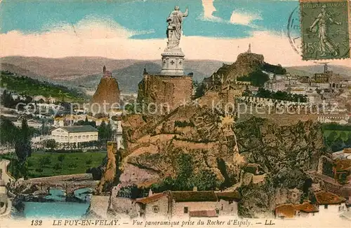 AK / Ansichtskarte Le Puy en Velay Panorama Kat. Le Puy en Velay