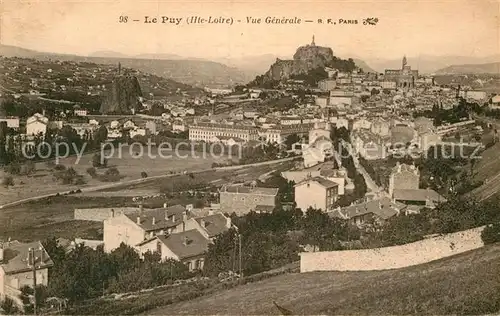 AK / Ansichtskarte Le Puy en Velay Panorama Kat. Le Puy en Velay