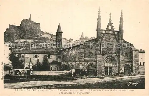 AK / Ansichtskarte Le Puy en Velay Kirche Saint Laurent Convent Dominicains Kat. Le Puy en Velay