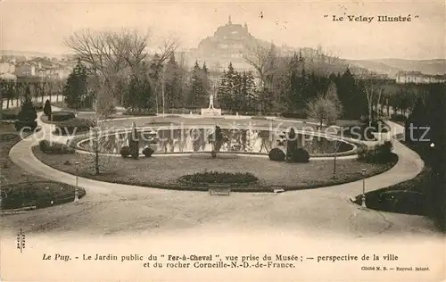 AK / Ansichtskarte Le Puy en Velay Park  Kat. Le Puy en Velay