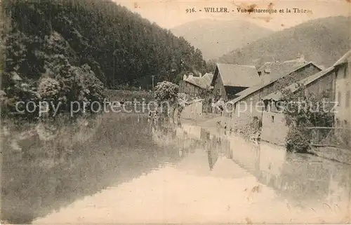 AK / Ansichtskarte Willer Haut Rhin Elsass Altstadt Thuer Kat. Willer