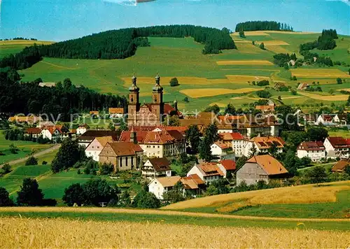 AK / Ansichtskarte St Peter Schwarzwald Kirche Teilansicht  Kat. St. Peter