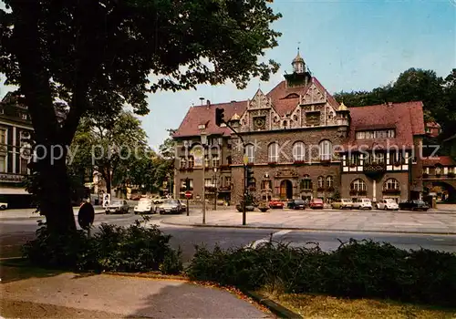 AK / Ansichtskarte Bergisch Gladbach Konrad Adenauer Platz Rathaus Kat. Bergisch Gladbach