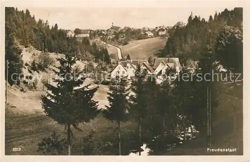 AK / Ansichtskarte Freudenstadt Teilansicht  Kat. Freudenstadt