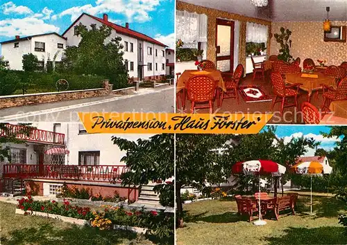 AK / Ansichtskarte Hausen Westerwald Privatpension Haus Foerster Kat. Waldbrunn (Westerwald)