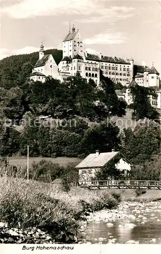 AK / Ansichtskarte Aschau Chiemgau Burg Hohenaschau Kat. Aschau i.Chiemgau