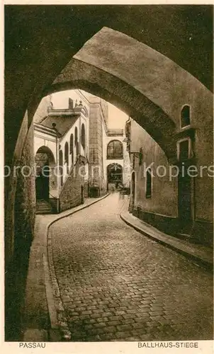 AK / Ansichtskarte Passau Ballhaus Stiege Kat. Passau