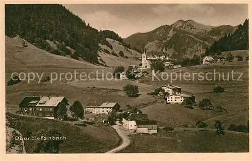 AK / Ansichtskarte Obertiefenbach Bayern Panoama Kat. Oberstdorf