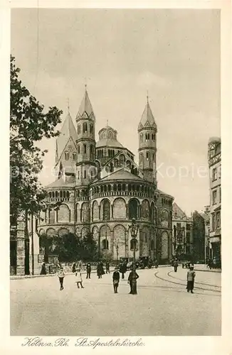 AK / Ansichtskarte Koeln Rhein St. Apostelnkirche Kat. Koeln