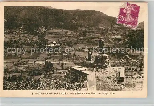 AK / Ansichtskarte Notre Dame du Laus Vue generale des lieux de l apparition Kat. Saint Etienne le Laus