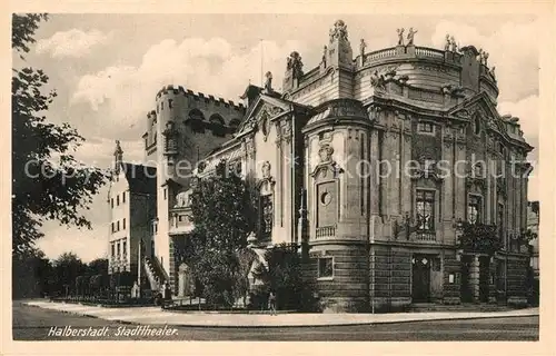 AK / Ansichtskarte Halberstadt Stadttheater Kat. Halberstadt