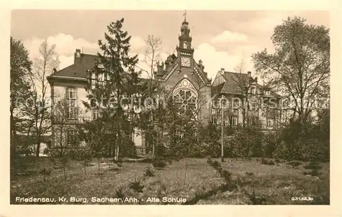 AK / Ansichtskarte Friedensau Alte Schule Kat. Moeckern Burg