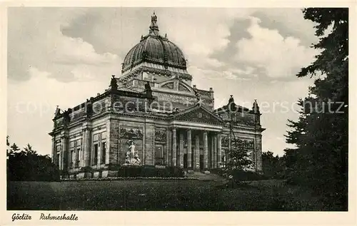 AK / Ansichtskarte Goerlitz Sachsen Ruhmeshalle  Kat. Goerlitz