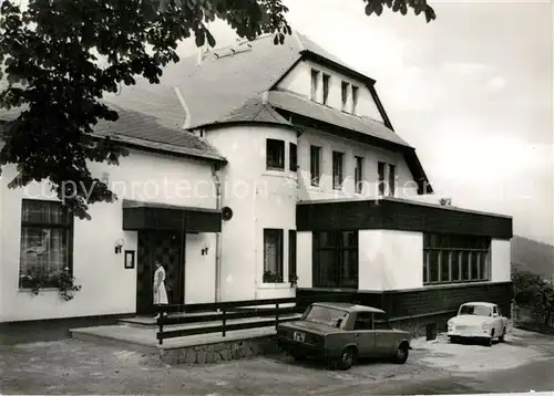 AK / Ansichtskarte Hartmannsbach Gaststaette Ferienheim Bergbaude Kat. Bad Gottleuba Berggiesshuebel