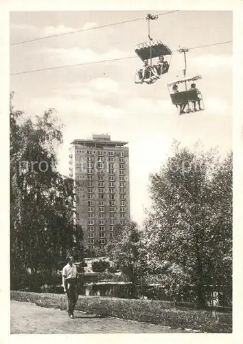 AK / Ansichtskarte Berlin Neues Hansaviertel Sessellift Tiergartenwolkenkratzer Kat. Berlin