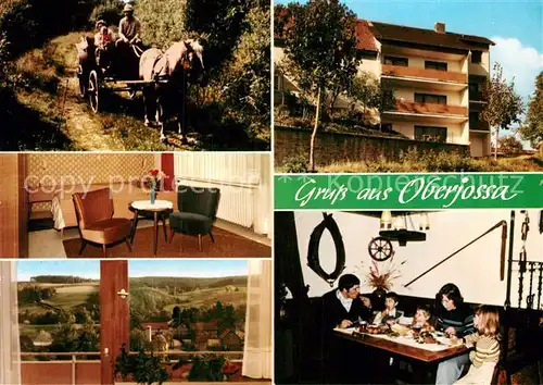 AK / Ansichtskarte Oberjossa Gasthaus Pension Jossatal Kat. Breitenbach a. Herzberg