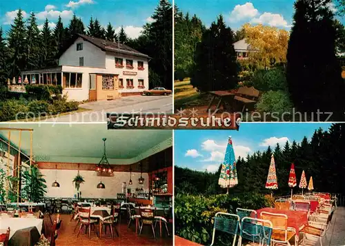 AK / Ansichtskarte Sensbachtal Reisenkreuz Pension Schmidsruhe Kat. Sensbachtal