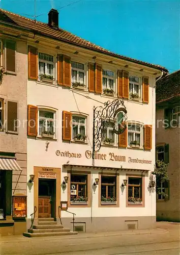 AK / Ansichtskarte Zell Harmersbach Konditorei Kaffe Burger Kat. Zell am Harmersbach