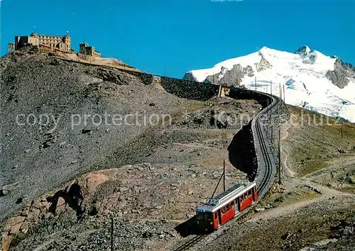 AK / Ansichtskarte Gornergratbahn Zermatt Monte Rosa  Kat. Gornergrat