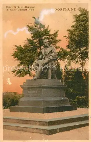 AK / Ansichtskarte Dortmund Kaiser Wilhelm Denkmal  Kat. Dortmund