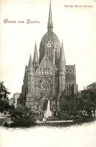 AK / Ansichtskarte Berlin Heilige Kreuz Kirche Kat. Berlin