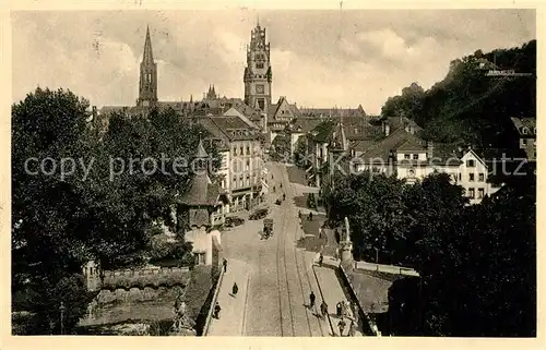 AK / Ansichtskarte Freiburg Breisgau Schwabentor Kat. Freiburg im Breisgau