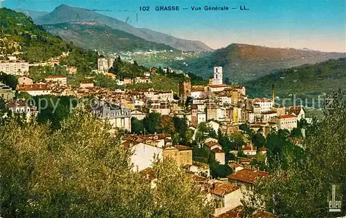 AK / Ansichtskarte Grasse Alpes Maritimes Vue generale Kat. Grasse