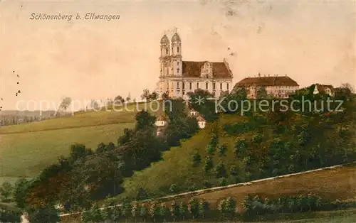 AK / Ansichtskarte Schoenenberg Ellwangen Kirche Kat. Ellwangen (Jagst)