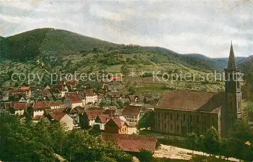 AK / Ansichtskarte Schiltach Kirche Kat. Schiltach Schwarzwald