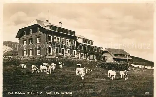 AK / Ansichtskarte Belchen Baden Gasthof Belchenhaus Kat. Neuenweg