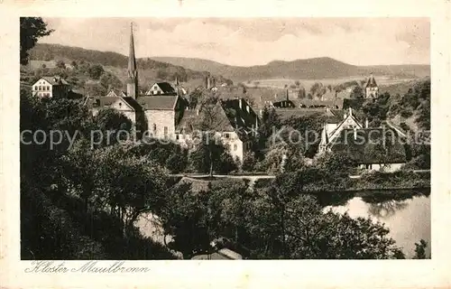 AK / Ansichtskarte Maulbronn Kloster  Kat. Maulbronn