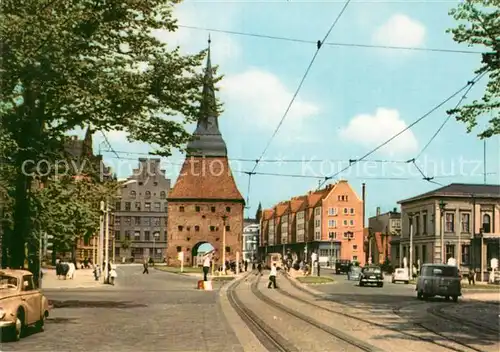 AK / Ansichtskarte Rostock Mecklenburg Vorpommern Steintor Kat. Rostock