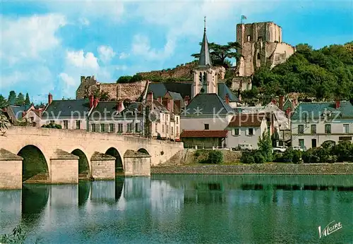 AK / Ansichtskarte Montrichard Le pont sur le Cher Eglise Sainte Croix Kat. Montrichard