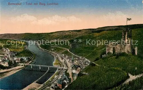 AK / Ansichtskarte Bernkastel Kues Burg Landshut Kat. Bernkastel Kues