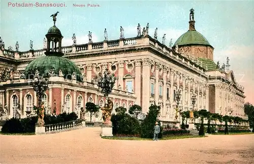 AK / Ansichtskarte Potsdam Schloss Sanssouci Neues Palais Kat. Potsdam