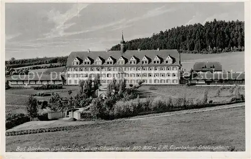 AK / Ansichtskarte Bad Duerrheim Eisenbahner Erholungsheim  Kat. Bad Duerrheim