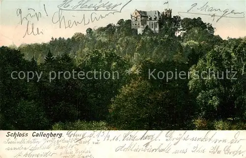 AK / Ansichtskarte Coburg Schloss Callenberg Kat. Coburg