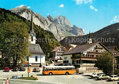 AK / Ansichtskarte Wildhaus SG Postplatz Kat. Wildhaus Lisighaus